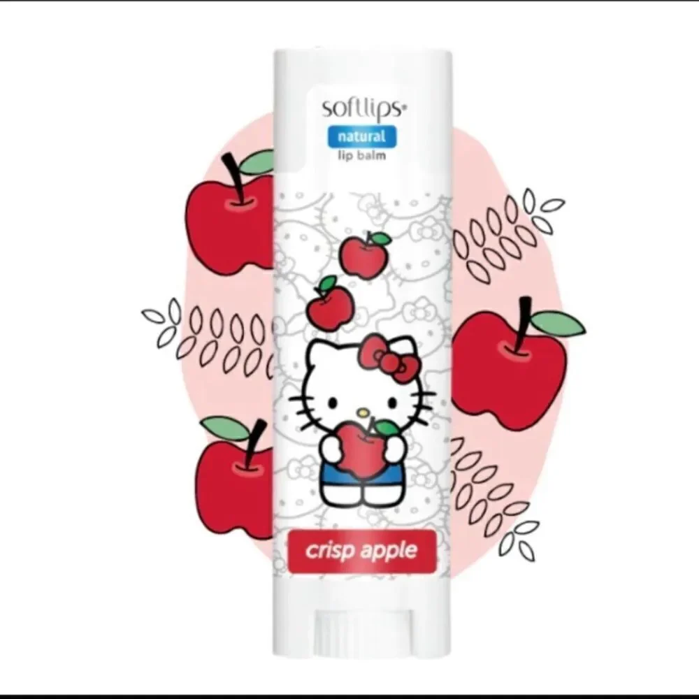 Soft lips Hello Kitty NEW all natural in scent Crip apple plus Ipsy new bag